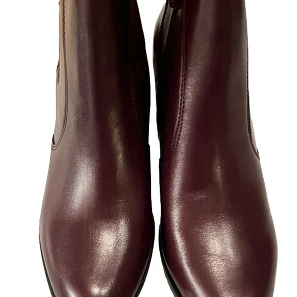 𝅺New! Giani Bernini Womens Korma Leather Almond Toe Ankle Chelsea - Picture 10 of 15